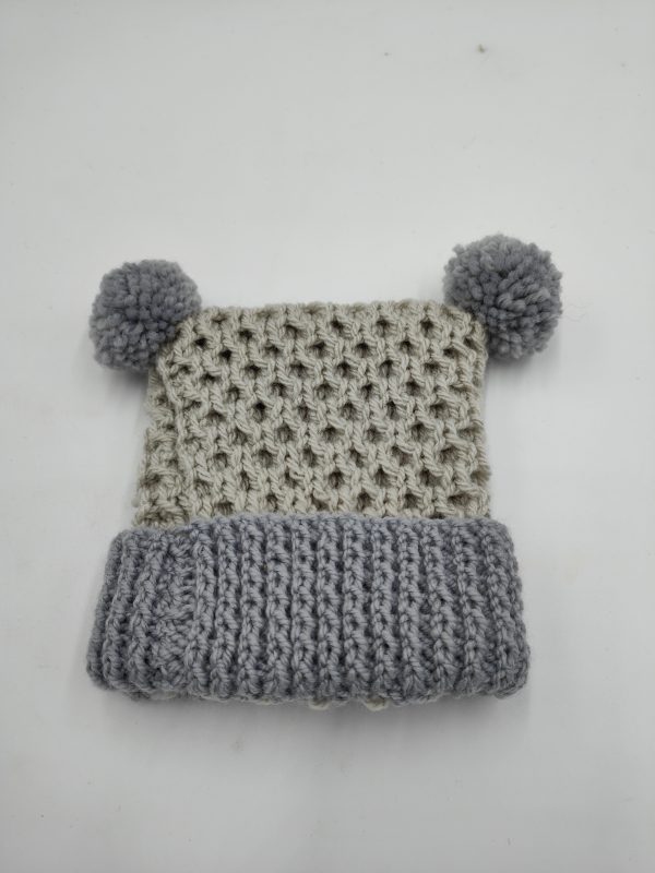 Square pom-pom hat - Image 3
