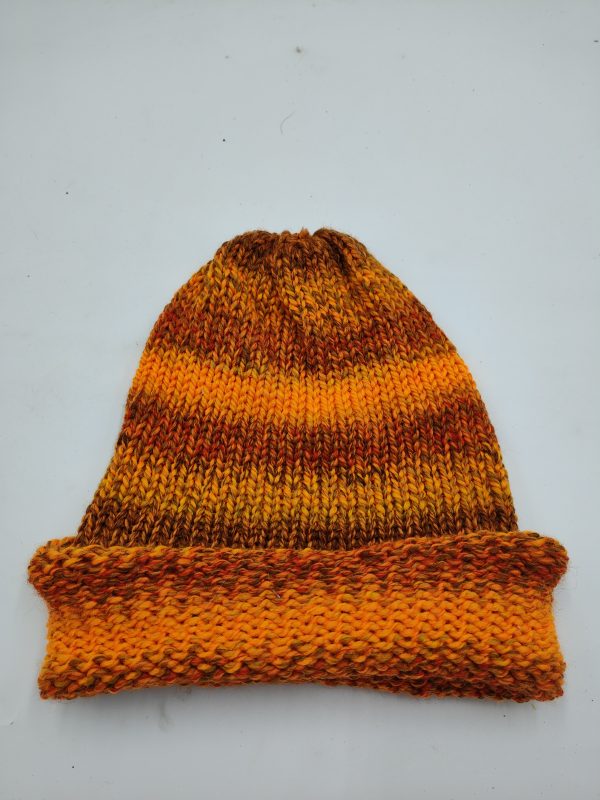 Autumn coloured hat