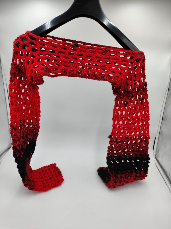 fishnet sleeves shrug - Image 4