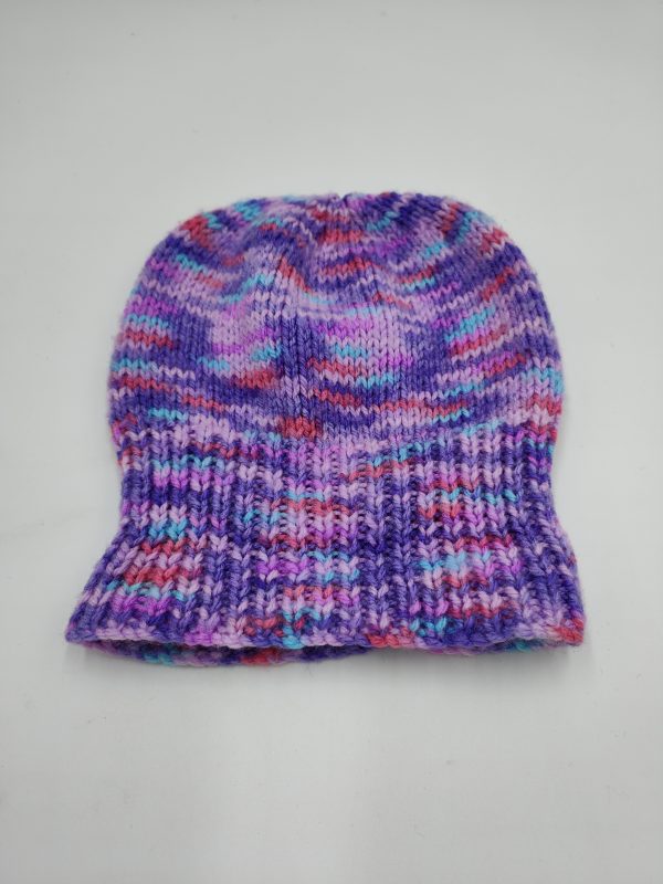 cute purple toned hat