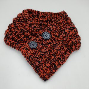 Halloween colour cowl scarf
