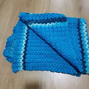 ocean blue blankets