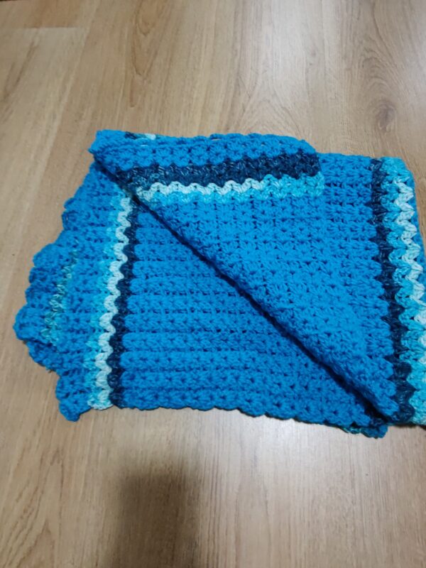 ocean blue blankets